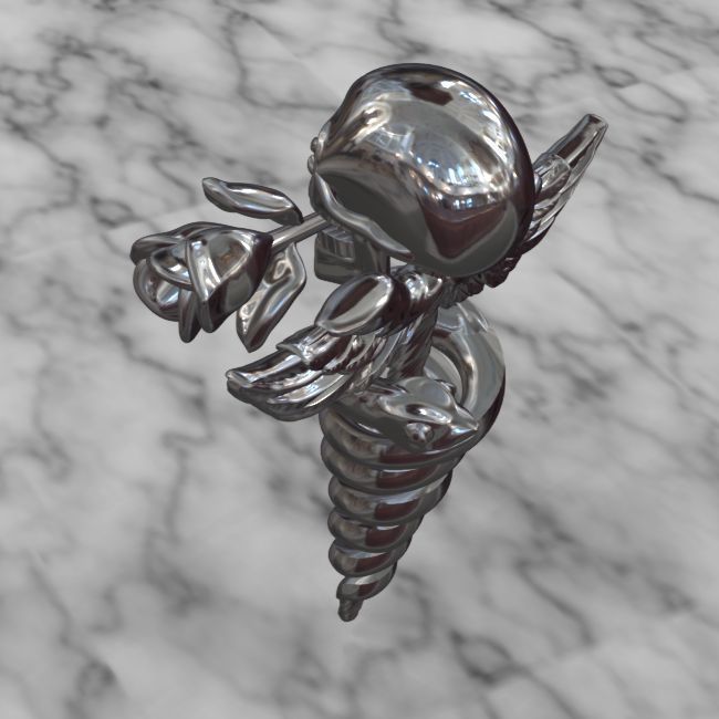 SkullSnake prefabricated  3D print model_7