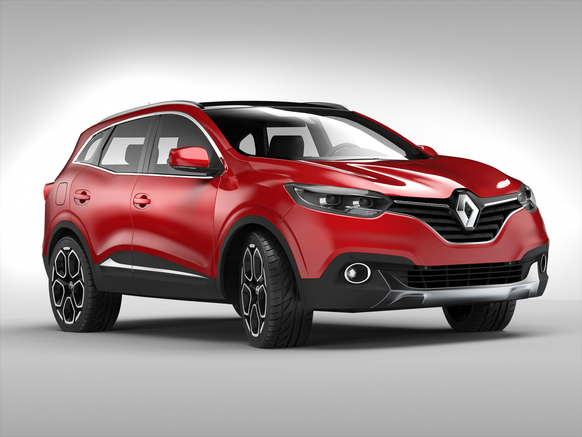 Renault Kadjar 2016 3D model_3