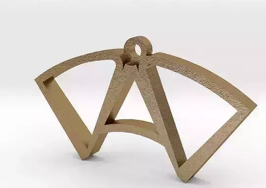 DAD pendant 3D print model