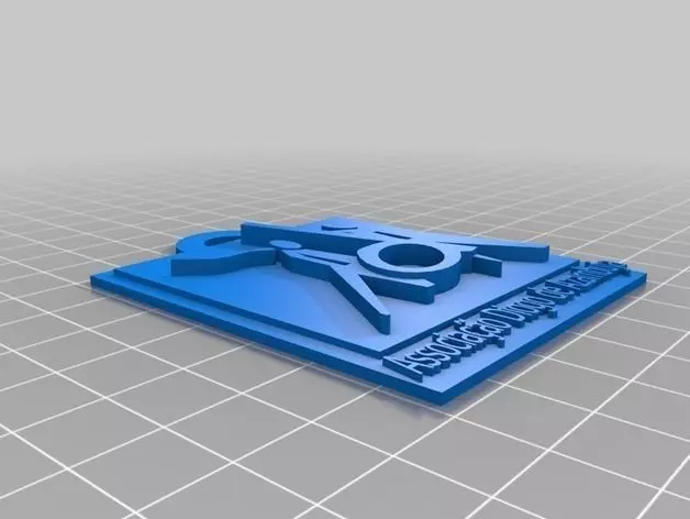 Porta chaves ADA Free 3D print model_0