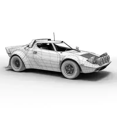 Lancia Stratos rallycar