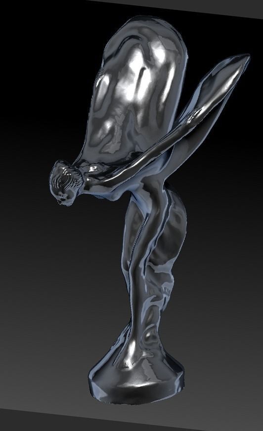 Rolls Royce Spirit of Ecstasy hood ornament 3D