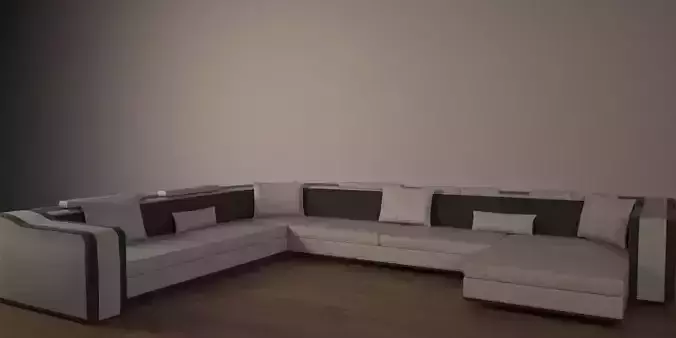 Black And White Sofa