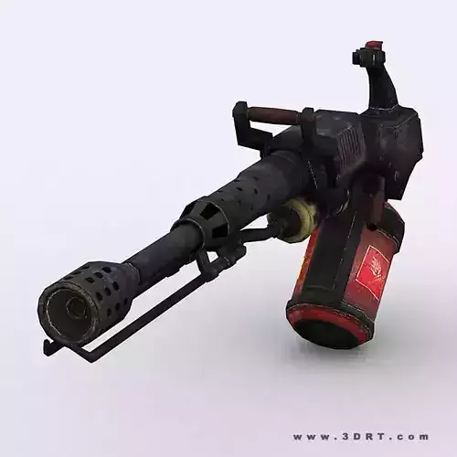 3DRT - Modern Firearms Animated - Flamethrower 
