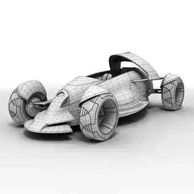 Toyota MTRC conceptcar 3D model