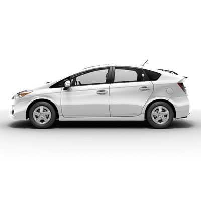 Toyota Prius 2010 3D model_4