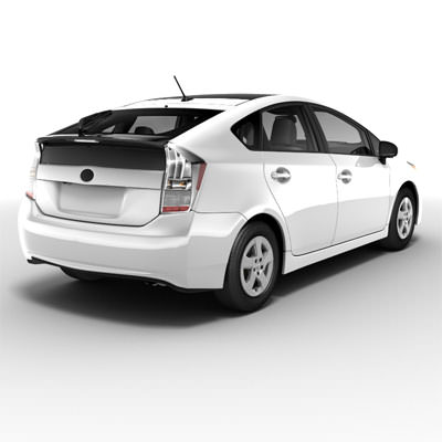 Toyota Prius 2010 3D model_1