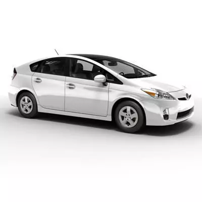Toyota Prius 2010 3D model_0
