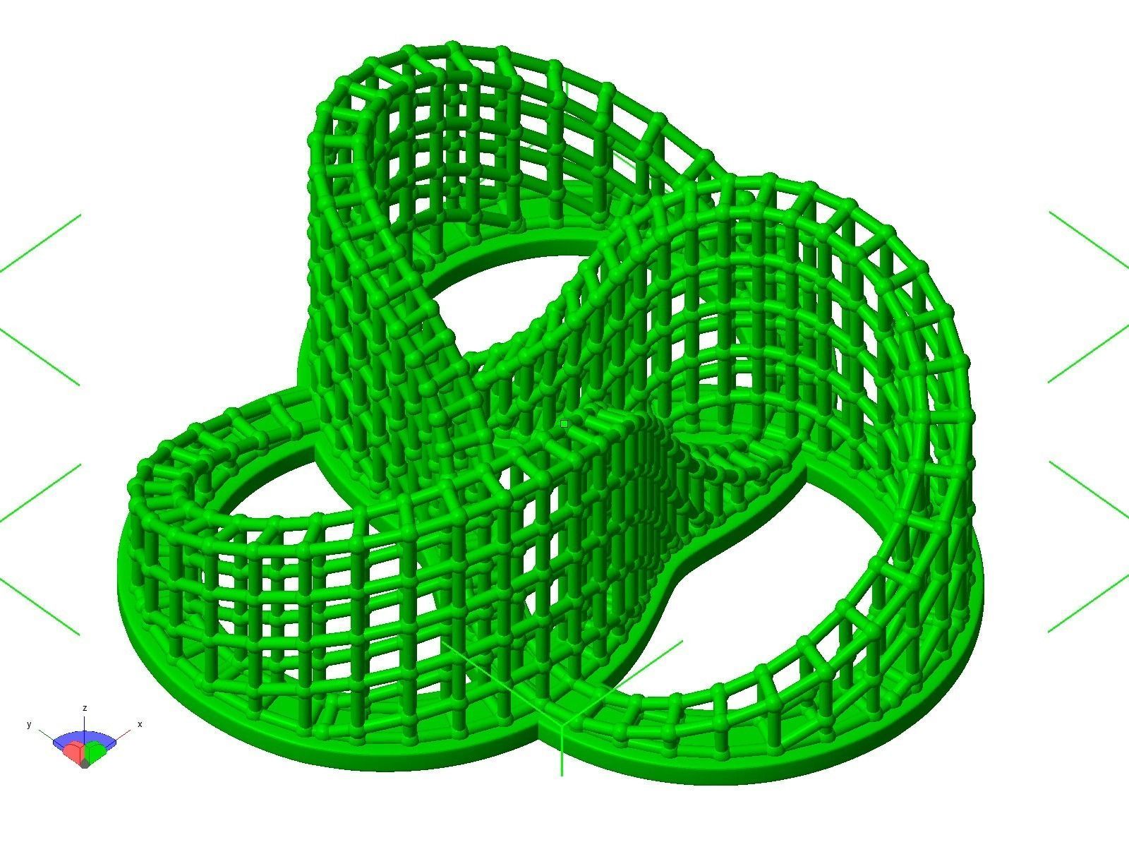 Print object02 wire sculpture 3D print model_1