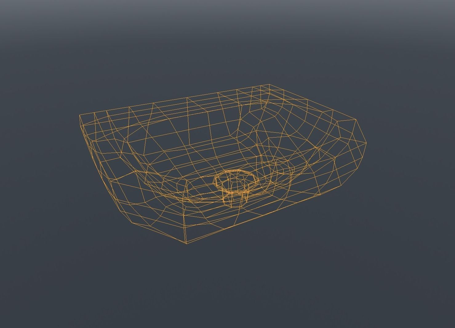 Bathroom sinks  collection volume 1 Low-poly 3D model_5