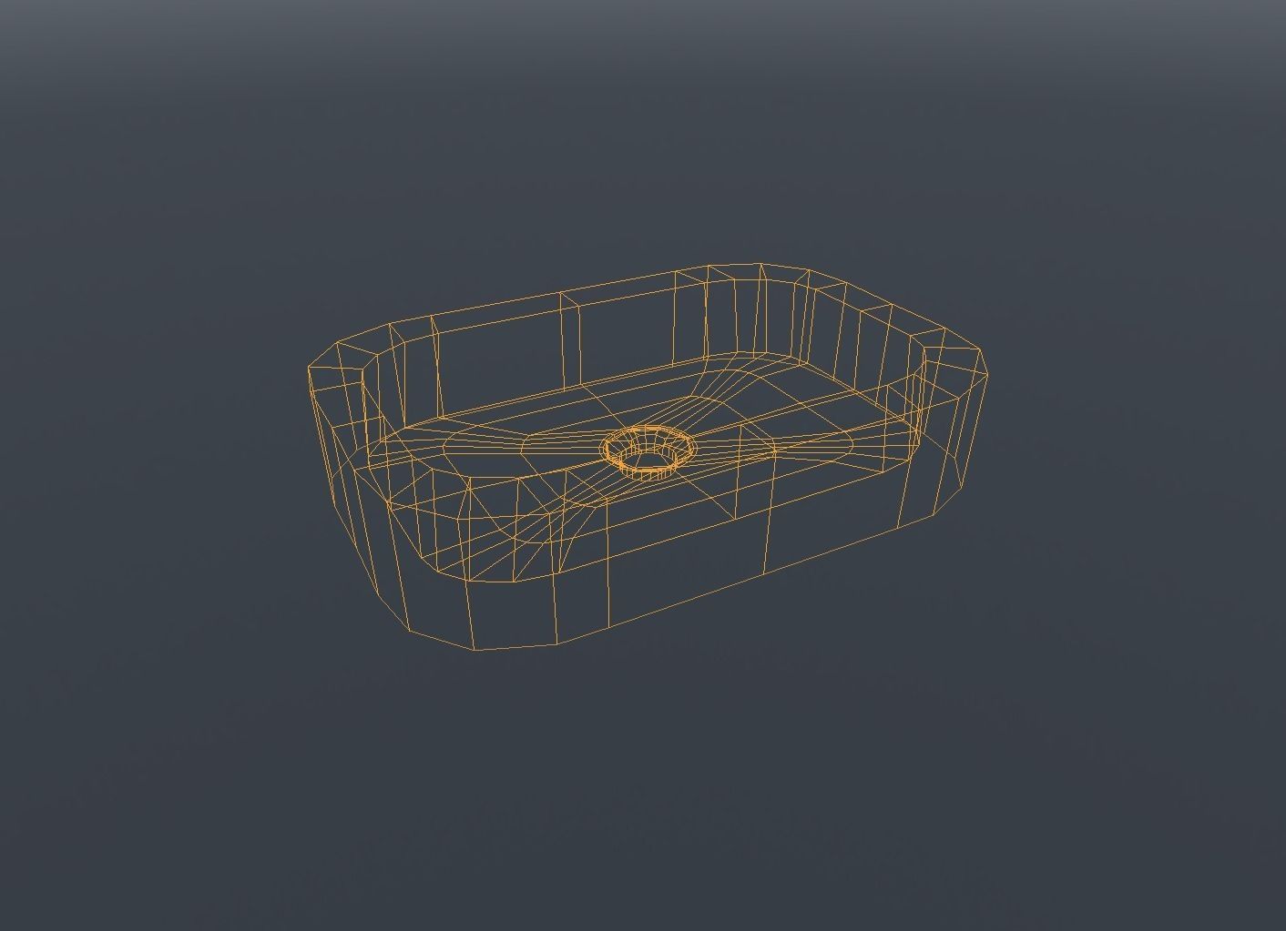 Bathroom sinks  collection volume 1 Low-poly 3D model_4