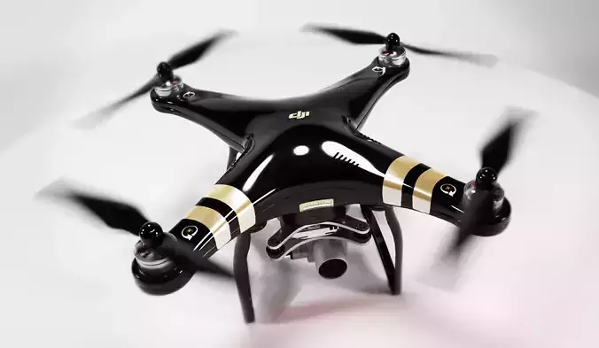 DJI Phantom3 Professional 3D model