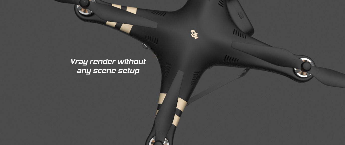 DJI Phantom3 Professional 3D model_16