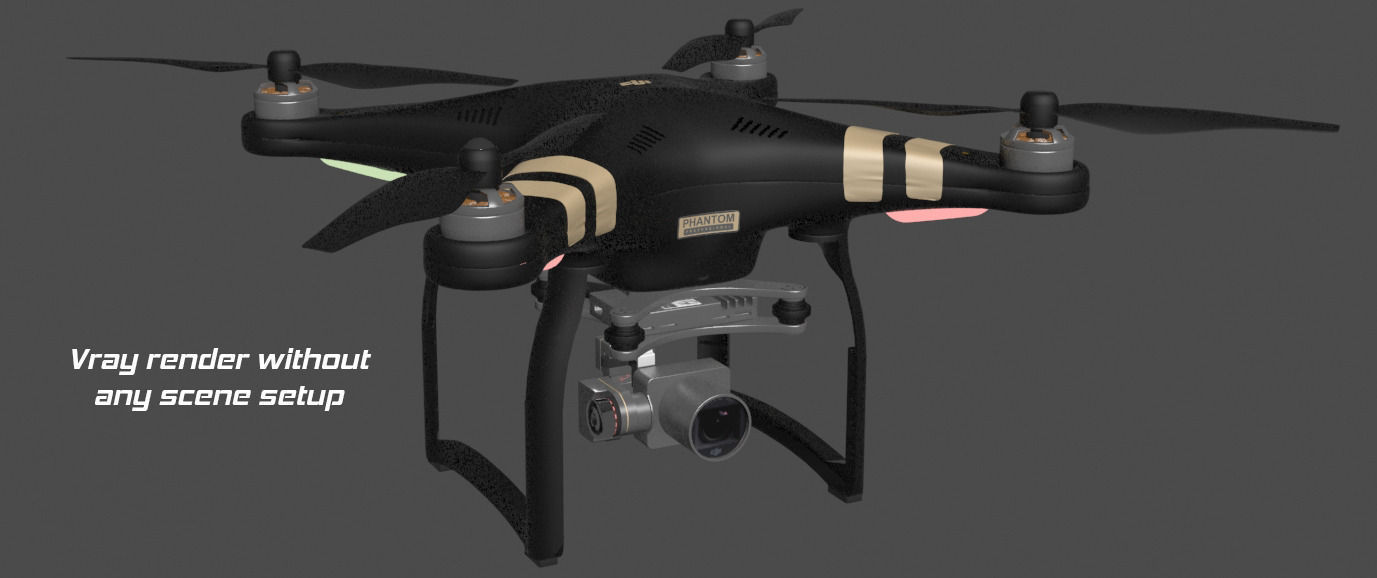 DJI Phantom3 Professional 3D model_15