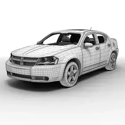 Dodge Avenger 3D model