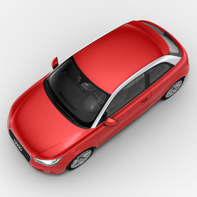 Audi A1 2010 3D model_10