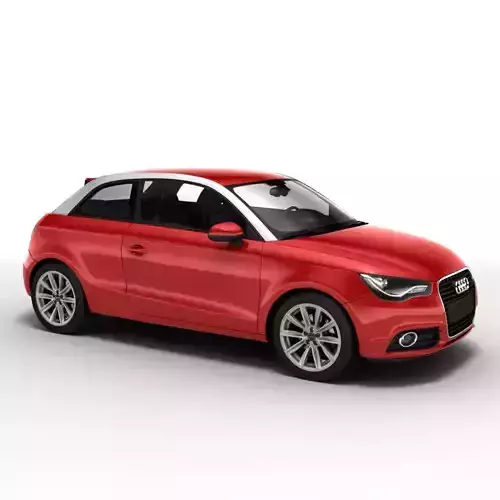 Audi A1 2010 3D model