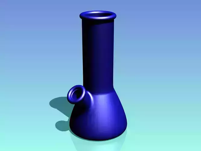 Bong for 3D Printing Free 3D print model