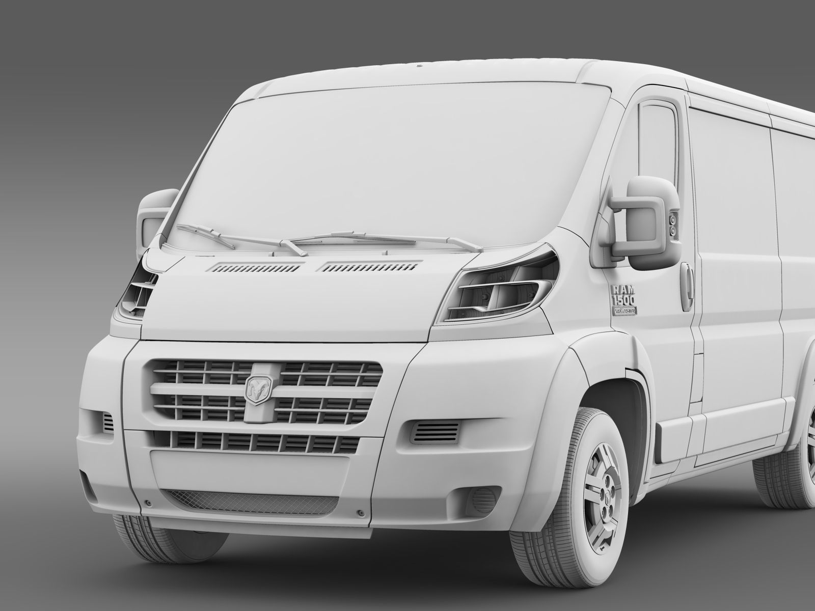 Ram Promaster Cargo 1500 LR 136WB 2015 3D model_14