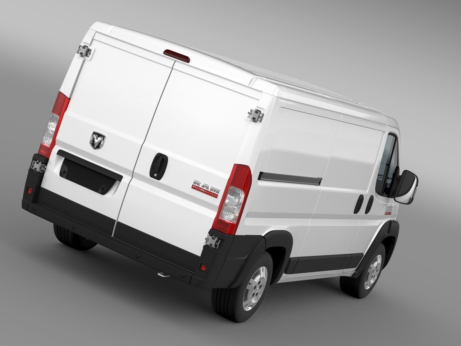 Ram Promaster Cargo 1500 LR 136WB 2015 3D model_2
