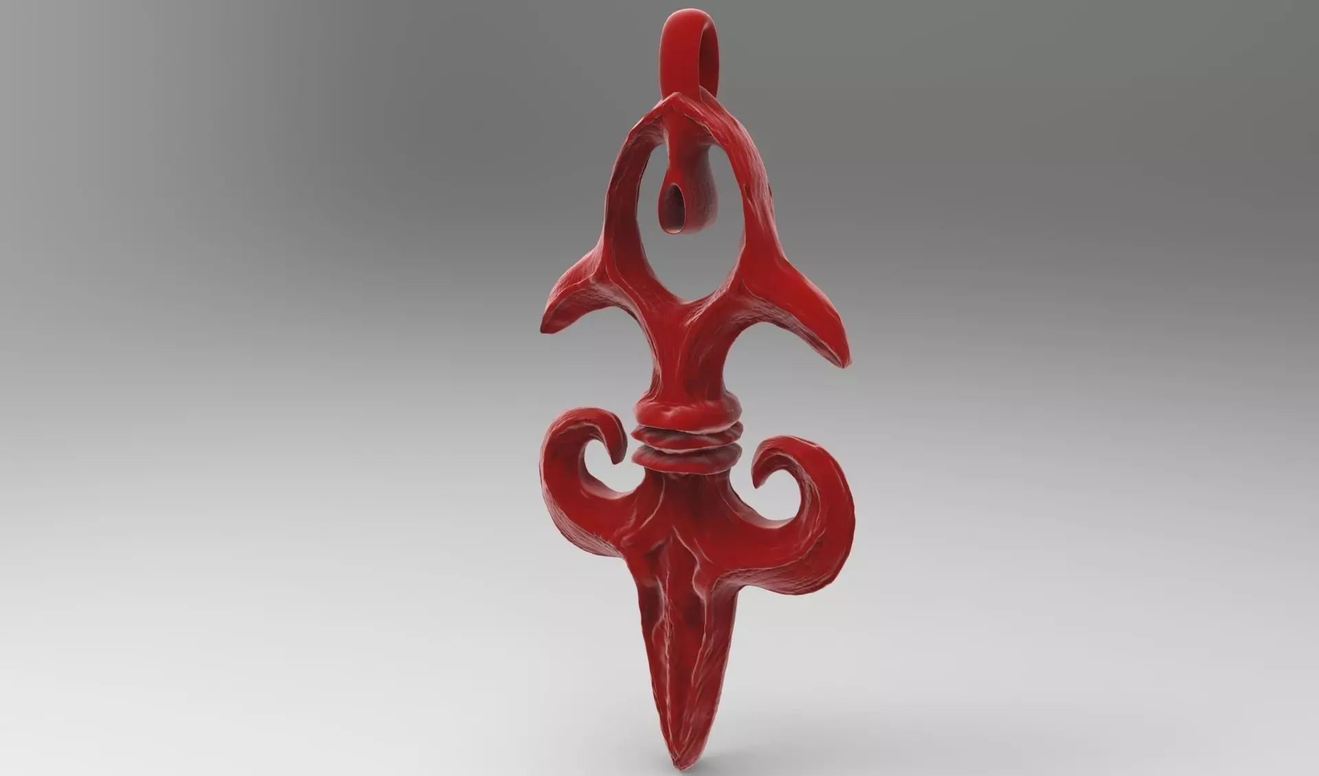 Unique Celtic Pendant 3D print model_0