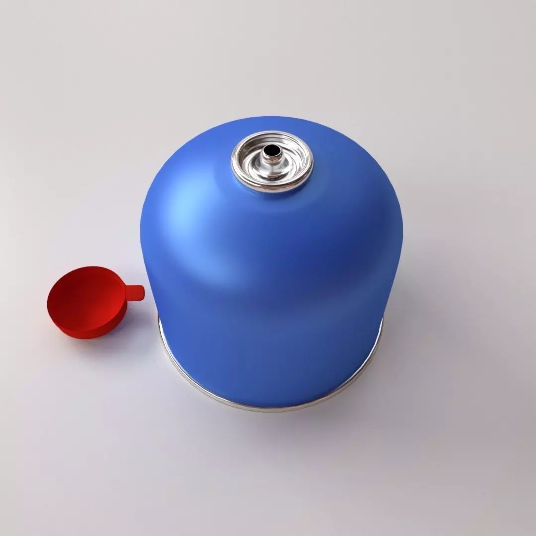 Camping Butane Gas 3D model