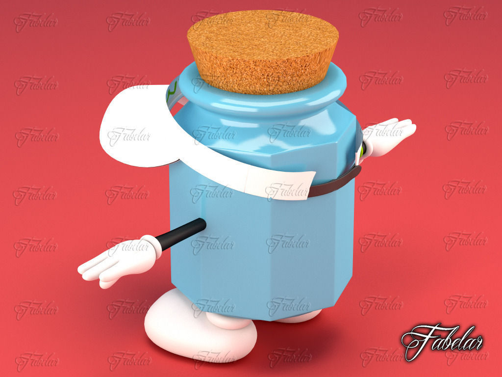 Pitu T-pose Low-poly 3D model_4