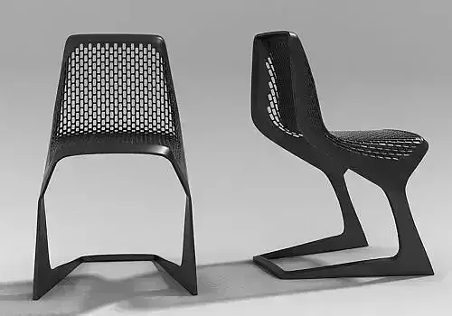 Myto Chair Plank 3D model
