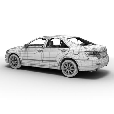 Toyota Camry 3D model_9