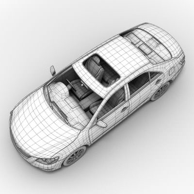 Toyota Camry 3D model_4