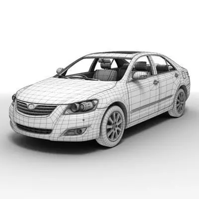 Toyota Camry 3D model_0