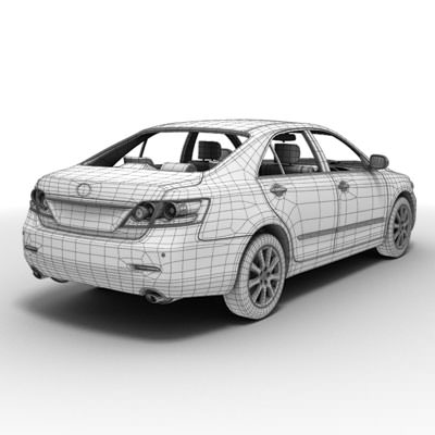 Toyota Camry 3D model_1