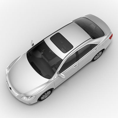 Toyota Camry 3D model_3