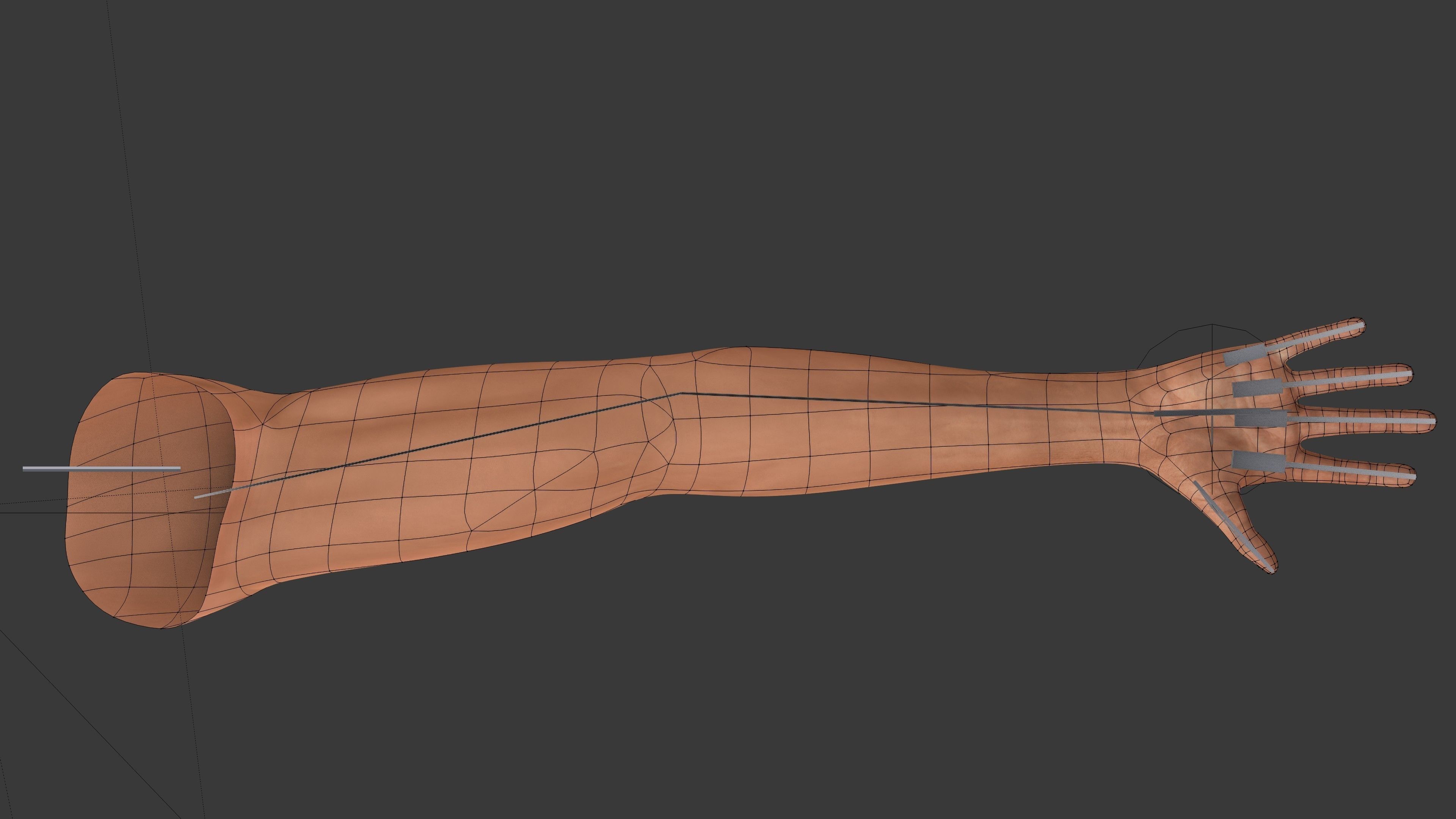 FPS-Arms Low-poly 3D model_11