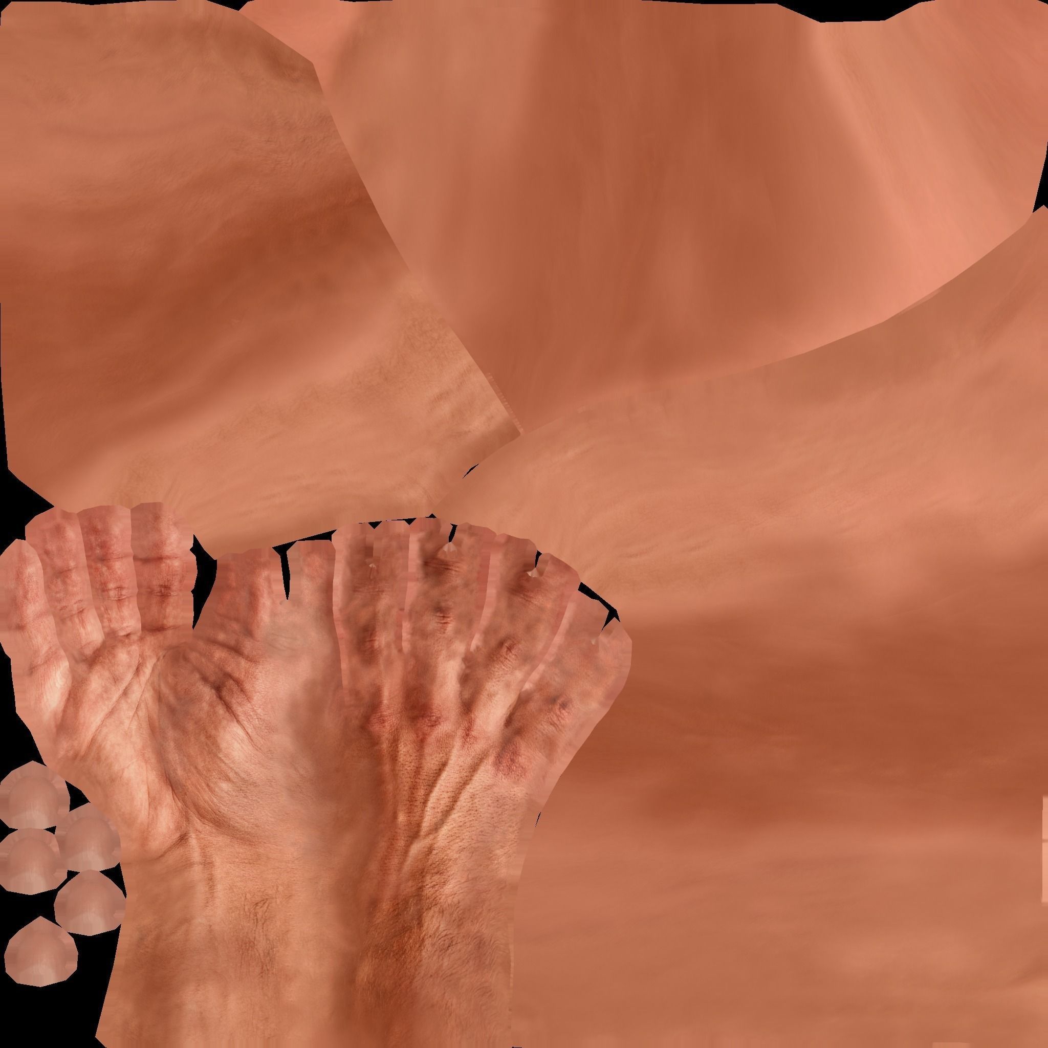 FPS-Arms Low-poly 3D model_7