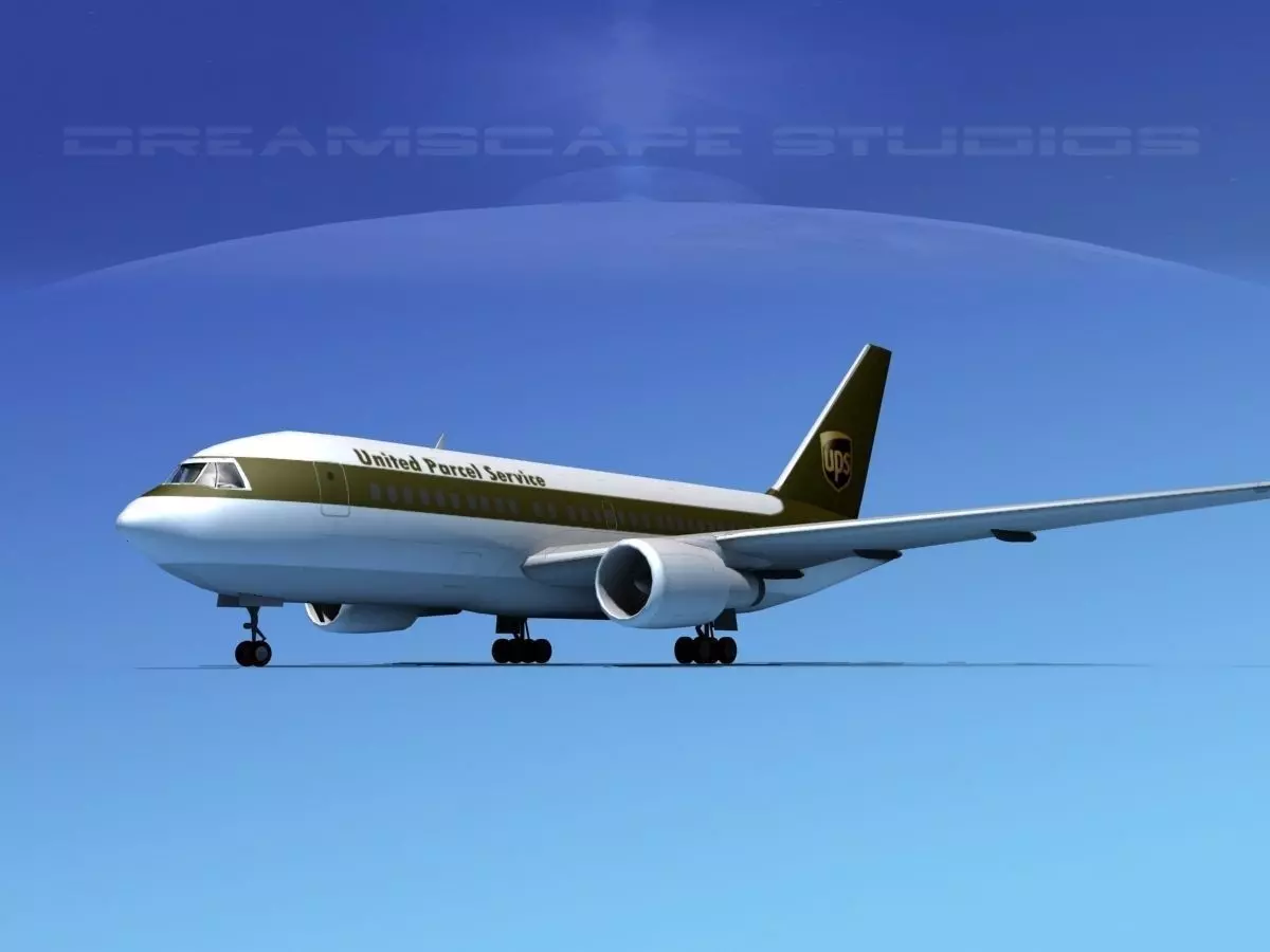Boeing 767-100 UPS 3D model