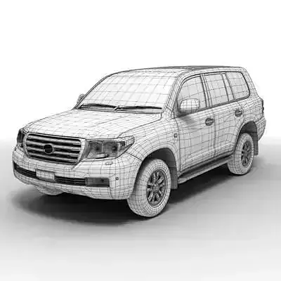 Toyota Landcruiser 3D model