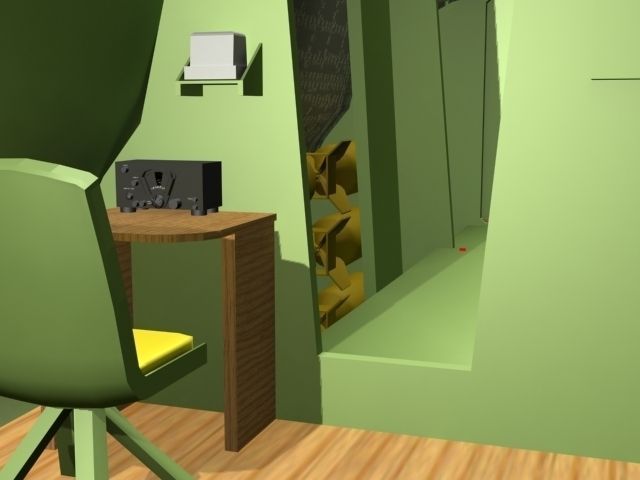 Boeing B-17F Flying Fortress HP V01 3D model_12