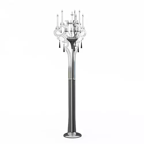 Floor Lamp Metal 3D model