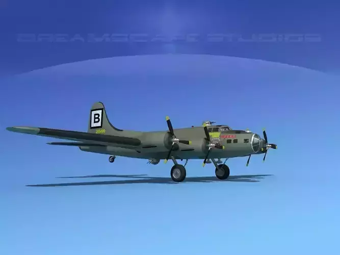 Boeing B-17F Flying Fortress MP V01