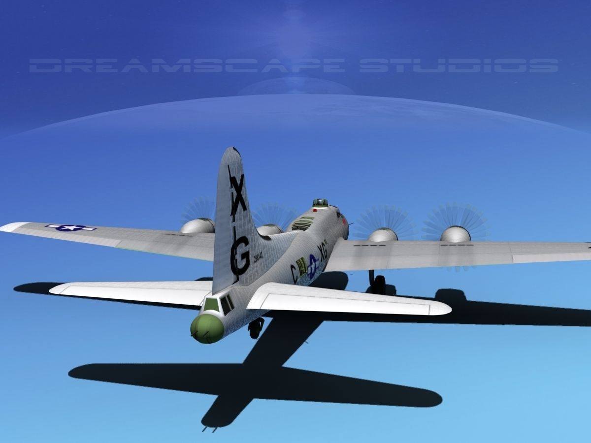 Boeing B-17G Flying Fortress MP V03 3D model_6