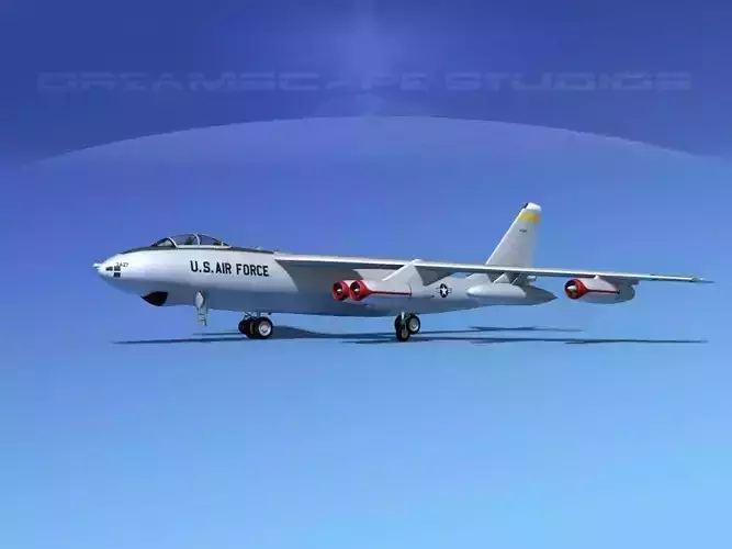 Boeing B-47B Stratojet V01