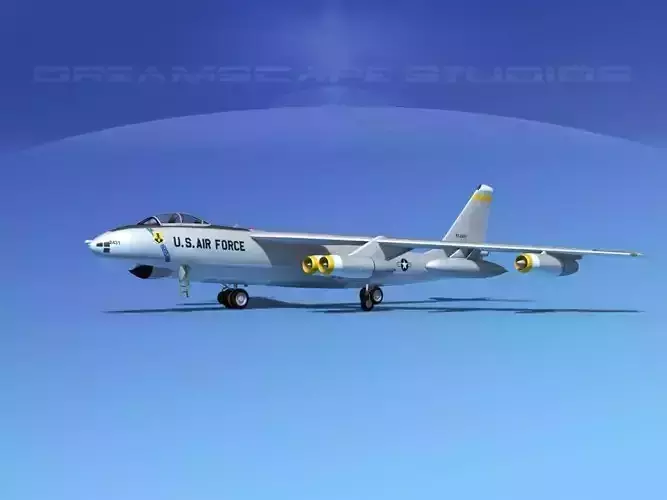 Boeing B-47B Stratojet V04