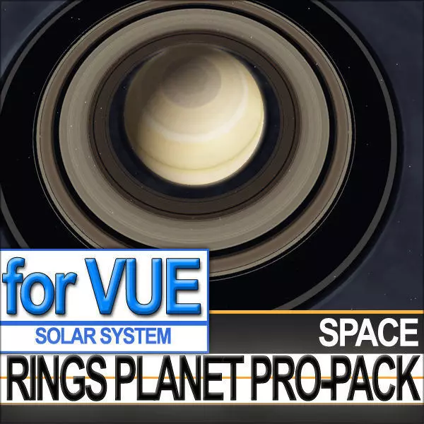 Space Ring Planets Pro Pack 3D model