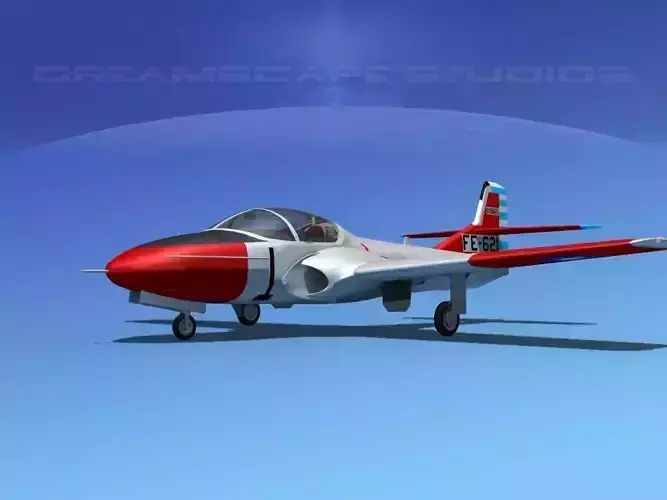 Cessna T-37 Tweetybird Republic of China 3D model