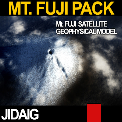 Mt Fuji Package 3D model_2