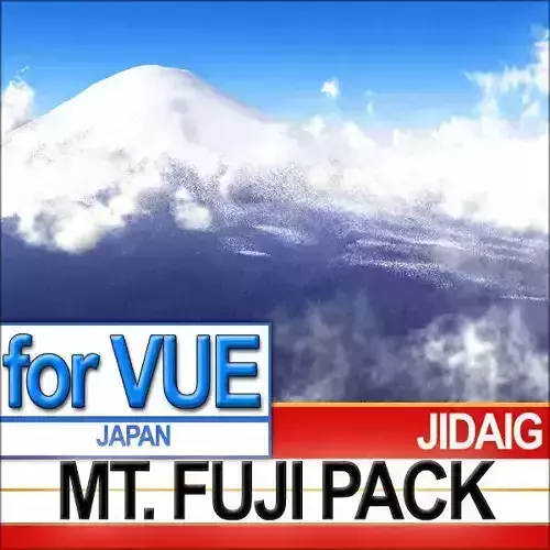 Mt Fuji Package 3D model