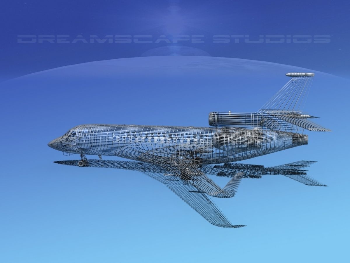 Dassault Falcon 7X V04 3D model_12