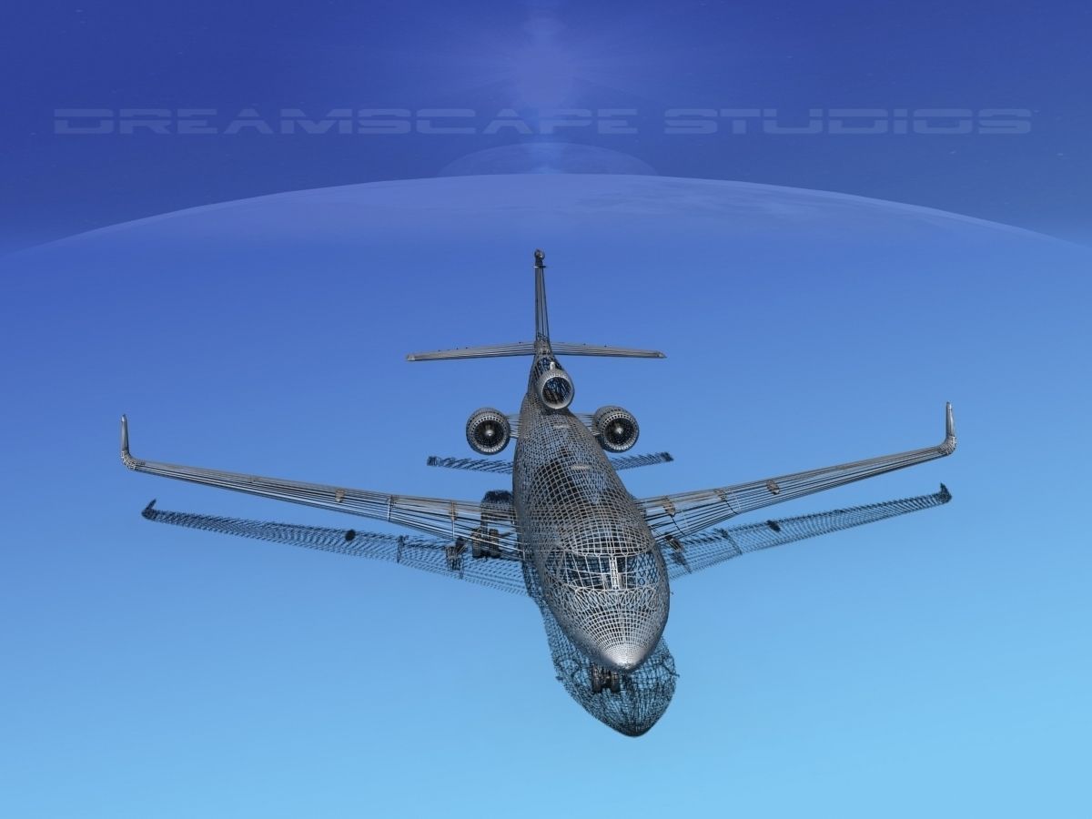 Dassault Falcon 7X V04 3D model_14