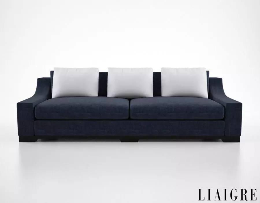 Christian Liaigre Vauban Sofa 3D model_0